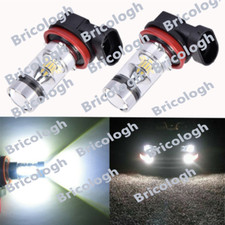 For Honda CRV CR-V 2007-2014 LED Fog Lights Bulb 6000K White High Power 80W Lamp