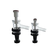 USA Lab Reactor PTFE Drain Valve Assembly for- JR/E-10, JR/E-20, JR/E-50 & JR...