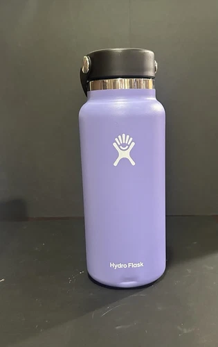 New Hydro Flask 32 oz Wide Mouth Insulated Water Bottle (has dents) - Lupine