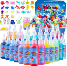 Aibxiu Magic Water Elf Toy Kit, Crafts for Kids Ages 4-8-12, Aqua Fairy Water Ge
