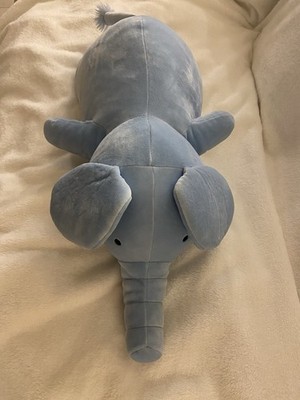 Pillowfort Weighted Stuffed Blue Elephant 3 Pounds New Without Tags