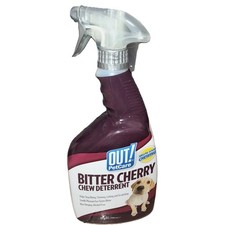 OUT PetCare No Chew Bitter Cherry Flavor Deterrent, 32 fl oz / 945ml, WHITE