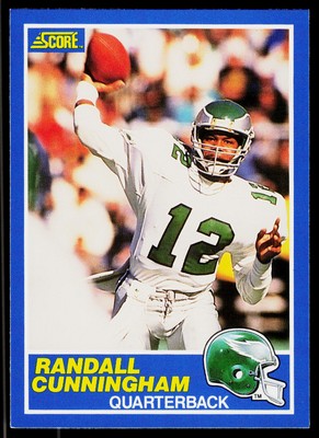 Randall Cunningham, 1989 Score, #75, Philadelphia Eagles