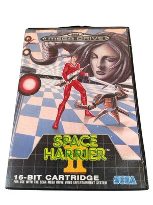 Space Harrier 2 (Sega Megadrive) Vintage Videospiel PAL Originalverpackt, ohne Handbuch