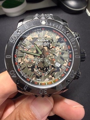 EDOX Chrono Offshore 1 10221-37N1-VM1-S Limited Edition Herren Quarzuhr