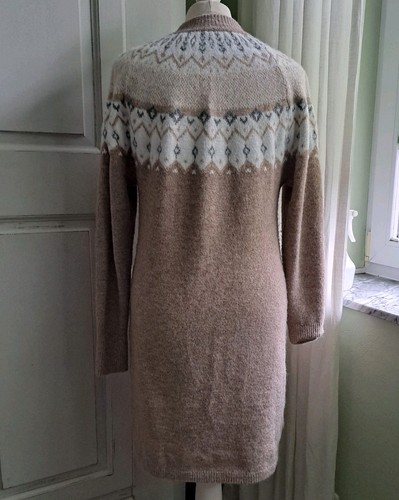 OUI Strickkleid Norweger Muster Gr.M. Wolle/Alpaka - Bild 2 von 3