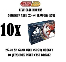 2025-26 SP GAME USED HOCKEY 10 BOX CASE BREAK #5855 - New York Rangers