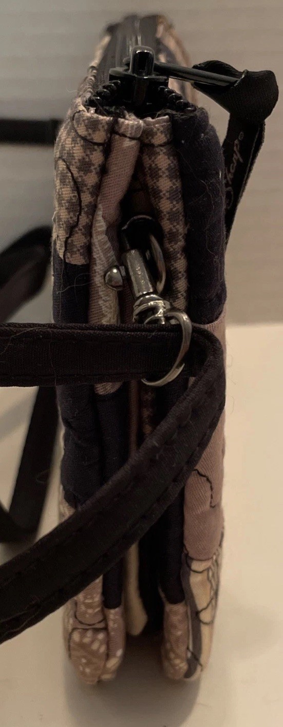 Donna Sharp Quilted Patchwork Crossbody/Wristlet … - image 3