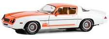 GREENLIGHT 1:18 1979 Chevrolet Camaro Cascade Edition-whitw and orange-Oregon...