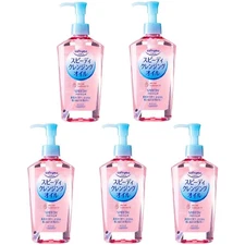 [US Seller]Kose Softymo Speedy Cleansing Oil 230ml Pump Set Of 5