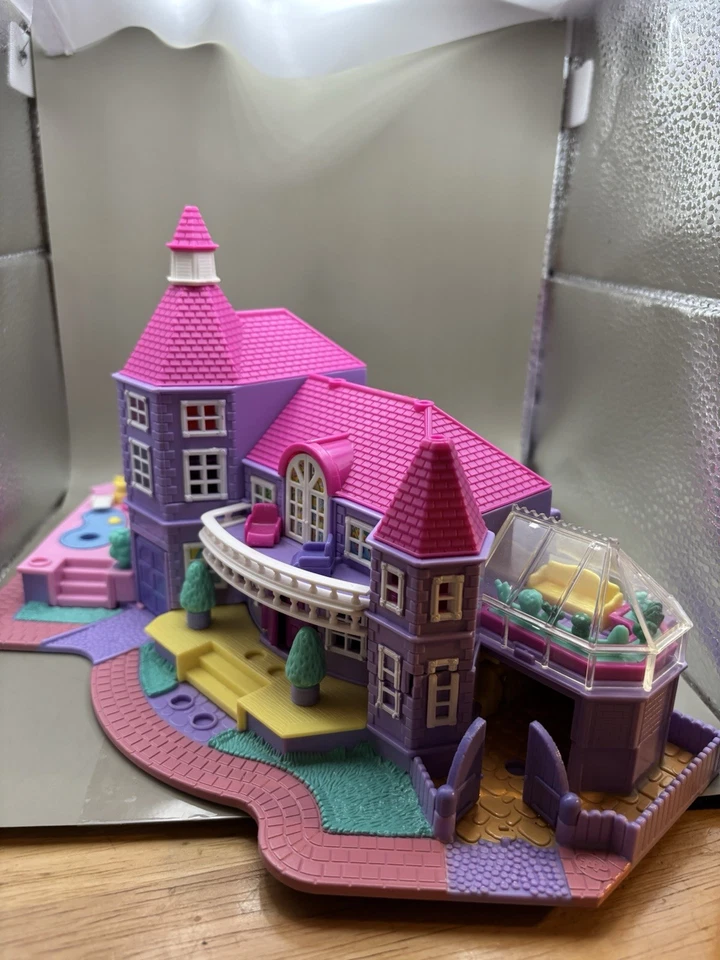 Bluebird Toys Polly Pocket Magical Mansion Playset 1994 Vintage Complete - Image 2 of 4