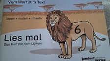 Lies mal 6 - Das Heft mit dem Löwen. Vom Wor...
