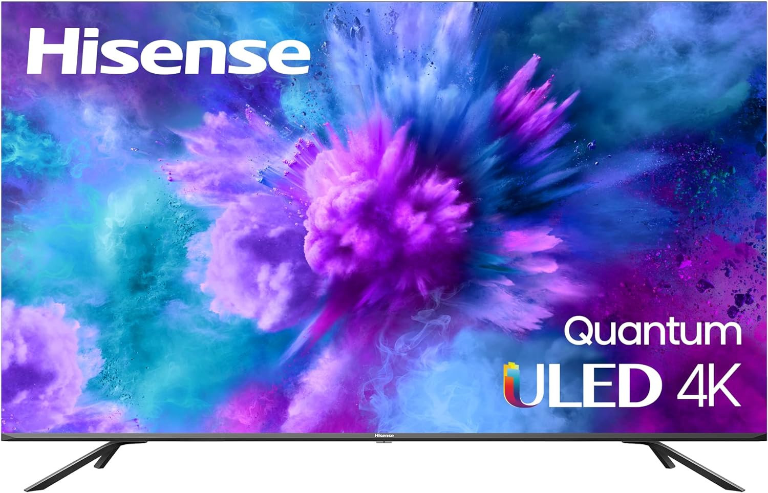 Hisense 65-Inch Class H8 Quantum Series Android 4K ULED Smart TV with Voice Remo