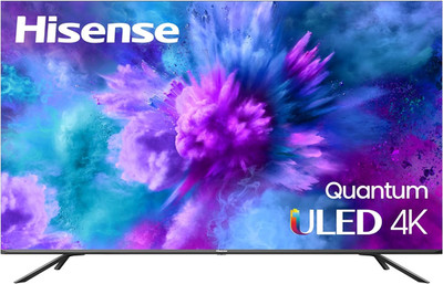 Hisense 65-Inch Class H8 Quantum Series Android 4K ULED Smart TV with Voice Remo