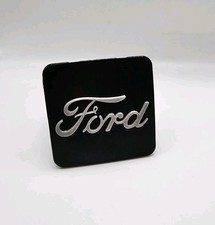 Ford Hitch Covers Ford Truck SUV Black In Silver Gray Tow Hitch Cover/Plug/Cap for 2" Receivers