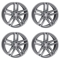 4 Alutec Felgen Ikenu 6.5Jx16 ET20 4X108 Gra FüR Peugeot 1007 2008 206 207 208 3