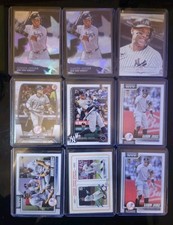 Aaron Judge 9 Card Lot Foils Inserts Base 2023-2026 Topps Baseball
