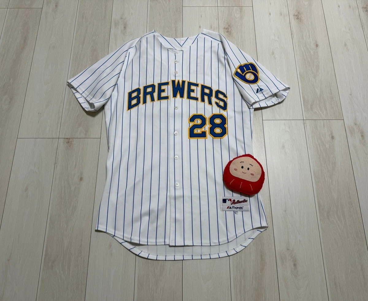 MLBブルワーズ ユニフォーム フィルダー 44サイズ Milwaukee Brewers 44 Size MLB Jerseys for sale | eBay
