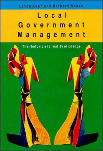 LOCAL GOVERNMENT MANAGEMENT by KEEN  New 9780335198931 Fast Free Shipping<-