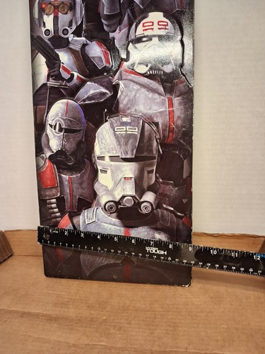 Star Wars Sign Bad Batch Metal 3D Memorabilia 25 x 9 Clone Wars Lucasfilm - Picture 8 of 10