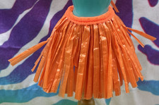 Vintage 1990 Barbie Hawaiian Fun Kira Doll Orange Grass Skirt Fashion Accessory