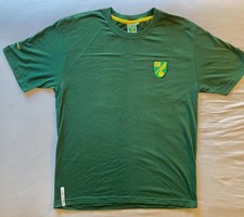 Norwich City FC official souvenir centenary teeshirt  2002 season size L.
