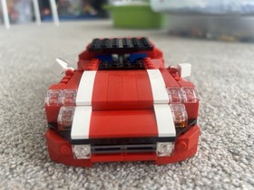 LEGO CREATOR: Super Speedster (5867) Racecar W/ Instructions Missing 4 Pieces