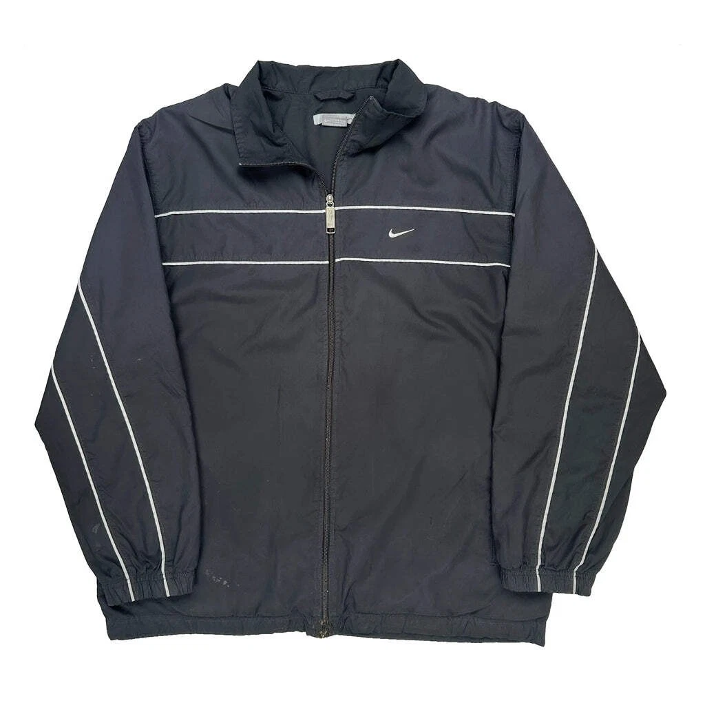 Nike Windbreaker - XL Black Polyester