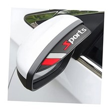2PCS Car Rear View Mirror Rain Visor Guard, Auto Side Mirror Rain Sports
