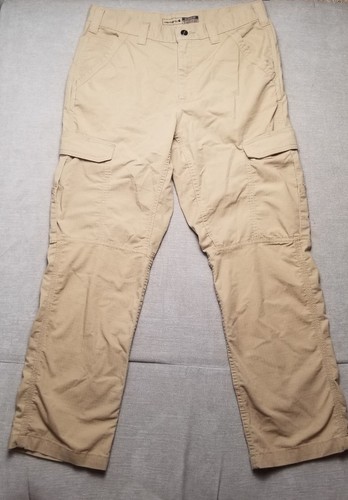 Carhartt Force Tan Ripstop Cargo Work Pants 32x30 Relaxed Fit BN4200-M - Picture 3 of 13