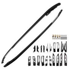 2x Roof Rails Rack for Range Rover Evoque L538 2011 Onwards Black Aluminium