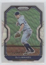 2021 Panini Prizm White Wave Prizm DJ LeMahieu #22 0c6