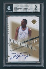 2010 UD Ultimate Michael Jordan All-Time Team Gold Auto /23 BGS 9 10 Autograph