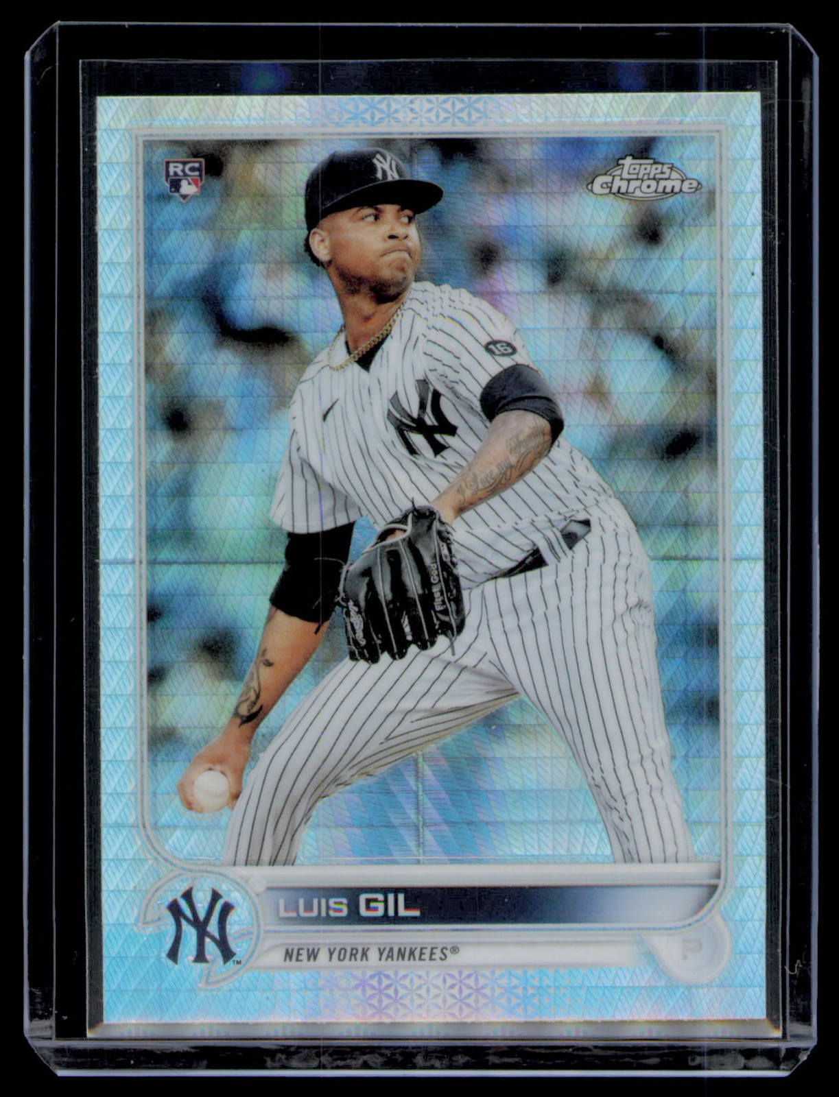 2022 Topps Chrome #202 Luis Gil Prism Refractor