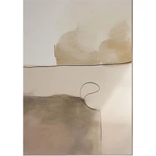 Gray Abstract Wall Art Hand Painted on Oil Painting Home Decor Minimalism