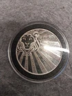 2014 Scottsdale Mint Lion " Reserve " Round 1 Troy oz.999 Fine Silver w/Capsule
