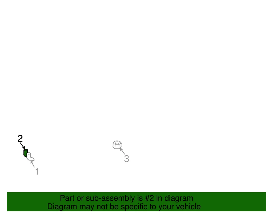 Nissan Armada 2008-2015 genuino - tubo refrigerador 92470-ZW05A Foto 2 de 2