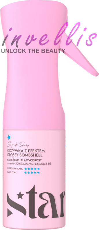 STARS ODZYWKA W SPRAYU Z EFEKTEM GLOSSY BOMBSHELL SLAY SPRAY 150ML