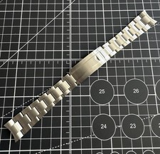 20mm Oyster Replacement Bracelet Brushed Stainless Steel For Sub Watch Mods