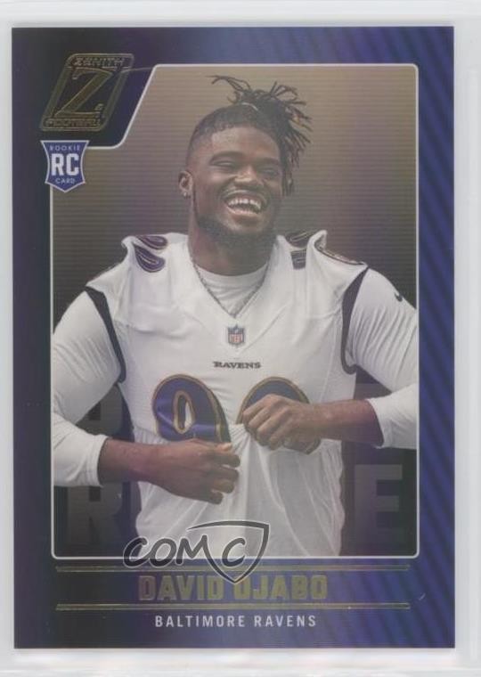 David Ojabo Panini Zenith #166 Artist Proof-Gold