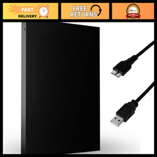 1TB Portable External Hard Drive USB 3.0, 2.5-Inch, High-Speed Storage, Black