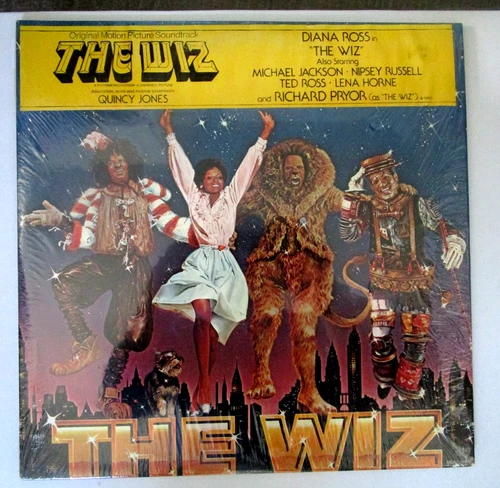 The Wiz Vinyl Album SEALED MCA2 14000 Diana Ross Michael Jackson Richard Pryor