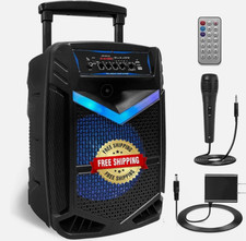 Altavoz port til Bluetooth para fiestas al aire libre con micr fono de Karaoke