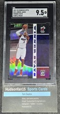 LeBron James 2019 Panini Donruss Optic Winner Stays #20 Purple Prizm SGC 9.5 MT+