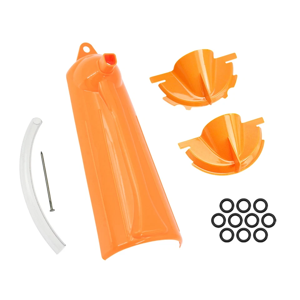 Crankcase Fill Funnel Drip-Free Oil Change Oil Drain O-Rings Fit For Harley Dyna - Image 3 of 4