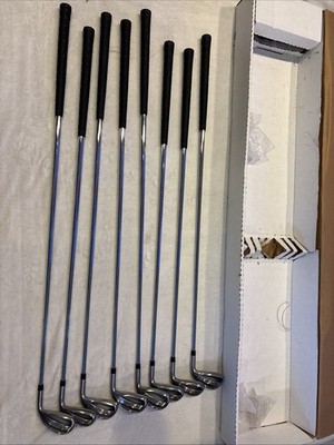 8 Clubs Warrior Custom Golf TCP Technology 3-Pw- RH - Graphite Shaft- Iron Set