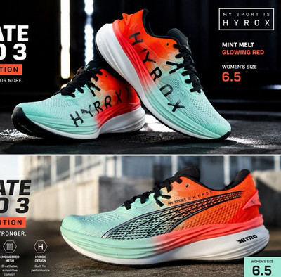   NEW PUMA DEVIATE NITRO 3 HYROX WOMEN S RUNNING SHOES  