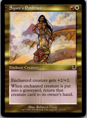 Squee's Embrace 122 Common Apocalypse Magic: The Gathering Lightly Played