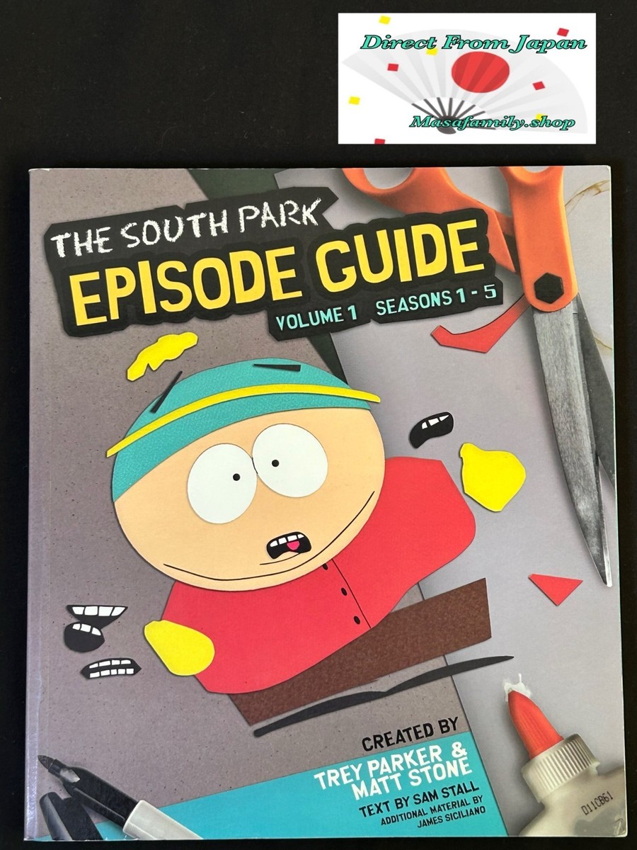 South Park Episode Guide Vol.1 Seasons 1-5 Paperback Official Book 