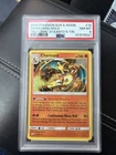 CHARIZARD 2019 COSMOS HOLO 14/181 COSTCO KANTO TIN SUN/MOON TEAM UP PSA 8 NM-MT